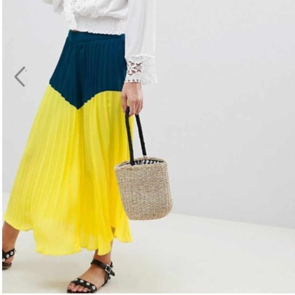 Boohoo midi skirt
